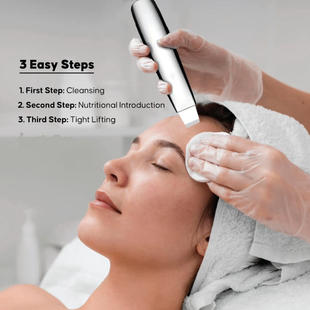 Ultrasonic Scrub Device-جهاز تنظيف بالموجات فوق الصوتية